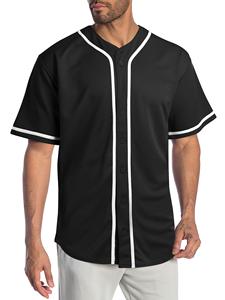Venta al por mayor de alta calidad de béisbol Jersey uniforme en blanco personalizado hombres al por mayor de béisbol camisetas de béisbol Jersey - Product Image 3