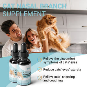 Suplemento Nasal y Sinusal Seguro y Natural para Aliviar La Nariz Felina, Soporte Respiratorio e Inmunológico, Ideal para Gatos - Product Image 4