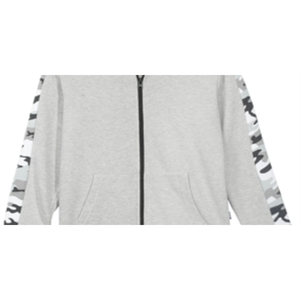 Felpa con Zip Integrale Univibe per Neonati, Design McCartney in Grigio, Taglia Piccola, Tessuto Lavorato a Maglia - Product Image 3