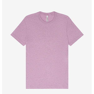 Nouveauté T-shirt unisexe chiné à manches courtes CVC-T-shirt respirant en mélange de coton et polyester de qualité supérieure - Product Image 6