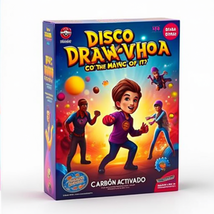 Disco Draw: ¿Quién lo tiene al grano? Juego de Mesa - Product Image 2