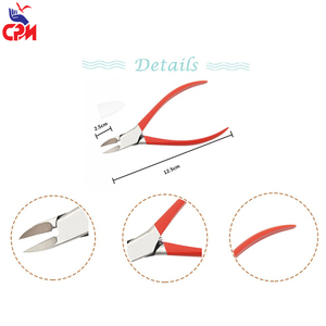 Coupe-cuticules professionnel en acier inoxydable de qualité supérieure avec une large ouverture de mâchoire pour une manucure de précision des ongles épais, destiné aux professionnels de la beauté - Product Image 6