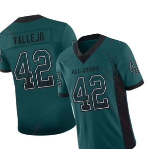 Camiseta de Fútbol Personalizable en Color Verde Azulado, Nombre y Número del Equipo Personalizados, Cualquier Nombre, Camiseta Deportiva Personalizada para Hombre, Mujer y Jóvenes - Product Image 4