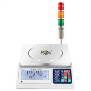 알람 라이트 옵션 <span class=keywords><strong>40kg</strong></span> 1g 디지털 산업용 테이블 상단 계량 벤치 스케일 - Product Image 2