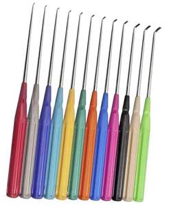 Juego de Curetas Óseas de Acero Inoxidable con Mango de Plástico, Diseñado por Cirujanos, para Usos Médicos y Biológicos, Alta Calidad, Surgi Right - Product Image 4