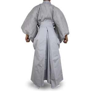 Vêtements de sport unisexes pour adultes de qualité d'exportation, ensembles de hakama d'aïkido, extensibles, 100% coton, service OEM, vêtements d'arts martiaux en 2 pièces, japonais - Product Image 3