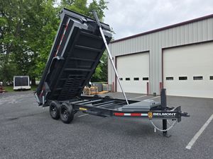 Top Export Quality 2026 6 x 10 FT Hydraulic Dump Trailer 7K GVWR Lowrider Tandem Axle Construction & Landscaping Trailer - Product Image 6