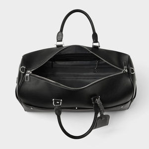 Bolsa de Viaje Personalizada de Gran Capacidad, Bolsa de Hombro Multifuncional Portátil, Bolsa de Lona de Cuero de Alta Calidad - Product Image 3