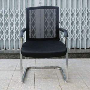 SFGLV009 Modern Ergonomic Mesh Office Chair with Fixed Armrest Contemporary Style Comfortable <b>Footrest</b> - Product Image 2