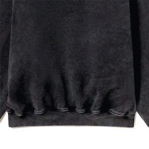 Vente en gros de sweat-shirts unisexes pour hommes en coton 100% avec logo personnalisé, impression en relief surdimensionnée - Product Image 6