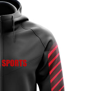 Fabricant de vêtements OEM, meilleur prix, sweats à capuche à fermeture éclair en sublimation, sweats à capuche personnalisés pour hommes, haute qualité, respectueux de l'environnement - Product Image 6