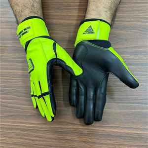 Hot Selling Best Quality Heavy Duty Soft Lightweight Original Leather Baseball Batting Gloves Customized Logo Best Batting Glove - Product Image 3
