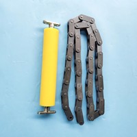 Pièces détachées pour machine de lavage de voitures informatisée : Barre de remorquage, Roue de poussée, Chaîne robuste, Plaque de chaîne épaissie