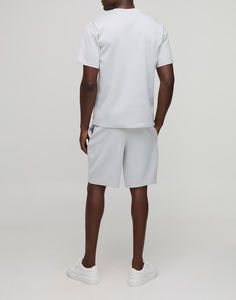 OEM vente en gros ensemble de 2 pièces de t-shirts pour hommes en coton doux personnalisé de haute qualité au quotidien décontracté col rond manches courtes 220 grammes - Product Image 6