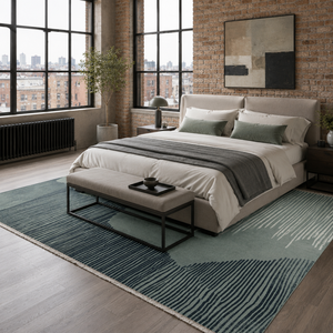 Alfombra Lavable Moderna RW7081 Beacon Olive de Rug Weavers, Venta al por Mayor, Chenilla Lavable, 10 Tamaños - Product Image 5