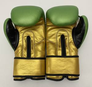 ถุงมือคิกบ็อกซิ่งแบบปรับแต่งได้ วัสดุหนัง แห้งเร็ว ระบายอากาศดี สวมใส่สบาย พร้อมแถบตีนตุ๊กแก สำหรับศิลปะการต่อสู้และมวย - Product Image 5