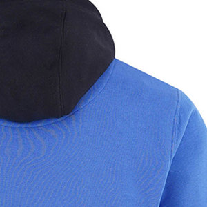 Sudadera con capucha para hombre, de la mejor calidad, con tu propio diseño, Color blanco, contraste - Product Image 4
