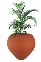 Pot Bunga/Planter Serat Kaca FRP Ramah Lingkungan Grosir, Finishing Rustic Klasik, Dekorasi Rumah/Taman Indoor/Outdoor, Terbaru