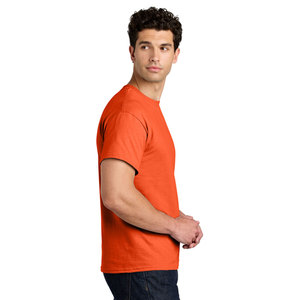 เสื้อยืดคอกลมระบายอากาศสำหรับผู้ชายเสื้อยืดลำลองผลิตจากผ้าฝ้ายออกแบบได้ตามต้องการสำหรับสวมใส่ในชีวิตประจำวัน - Product Image 4