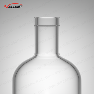 Vente en gros de bouteilles de spiritueux en verre de 700ml YunCheng Fabricant de fournitures Commande en gros Corps lisse pour Vodka Whisky <span class=keywords><strong>Gin</strong></span> - Product Image 3