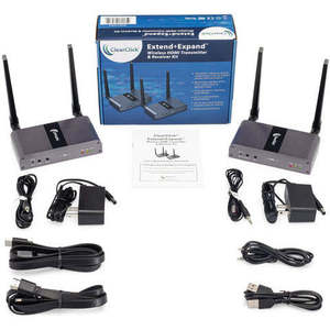 Extend+Expand <b>Wireless</b> HDMI Transmitter & <b>Receiver</b> Kit 5 GHz, Up to 650' Range, IR & USB Transmission - Product Image 6