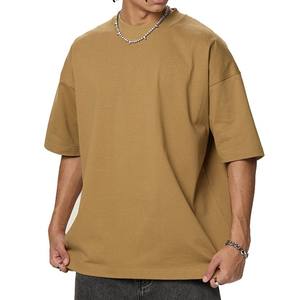 Cotton Wholesale Custom Anti-Pilling Oversized <b>Tshirt</b> for <b>Men</b> Short Sleeve Plus Size T-shirt for <b>men</b> loose fit - Product Image 6