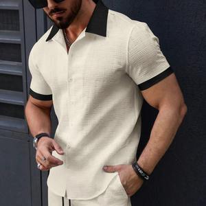 Polo pour hommes été nouveau Style plage chemise à manches courtes mode décontracté voyage en plein air confortable Cool revers hauts - Product Image 4