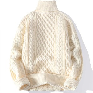 Nouveau design élégant tendance sweat-shirt pour hommes 100% coton biologique vente en gros personnalisé respirant fermeture éclair polaire brodé - Product Image 5