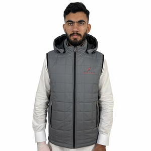 Chaleco Acolchado Sin Mangas Más Vendido, Estilo Urbano, Cierre Frontal Completo, Aspecto Elegante, Transpirable, OEM, para Hombre - Product Image 1