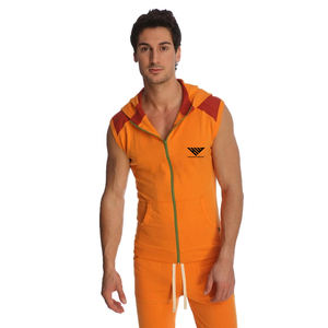 Sudaderas sin Mangas de Alta Calidad para Verano, Ropa Deportiva para Hombre, Camisetas sin Mangas con Capucha para Gimnasio, en Oferta - Product Image 1