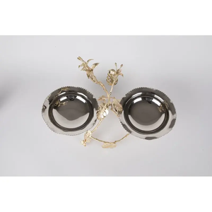 Bol en cuivre martelé de luxe pour les salles d'exposition et les événements de décoration d'hôtel et de restaurant avec des conceptions artistiques sûres de plaqué - Product Image 4