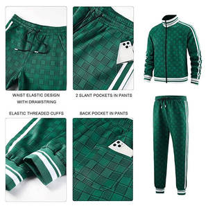 2025 survêtement personnalisé pour hommes de qualité supérieure respirant Jogging tenue décontracté avec sweats à capuche et survêtement pour hommes de haute qualité - Product Image 6