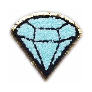 Parche bordado hierro en parches de chenilla para ropa y bolsos Chenille logotipo personalizado parches de ropa - Product Image 6