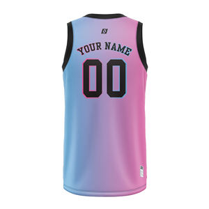 Ensemble de maillots de basket-ball imprimés personnalisables, vêtements de sport respirants sans couture, vêtements d'équipe, uniforme de basket-ball personnalisé OEM ODM - Product Image 5