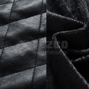 Veste d'hiver en cuir confortable pour hommes avec intérieur doux Veste d'hiver en similicuir coupe ajustée pour hommes pour un usage quotidien - Product Image 4