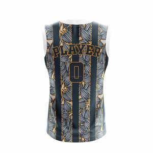 เสื้อบาสเก็ตบอลสำหรับผู้ชายเสื้อบาสเก็ตบอลออกแบบได้ตามต้องการ - Product Image 3