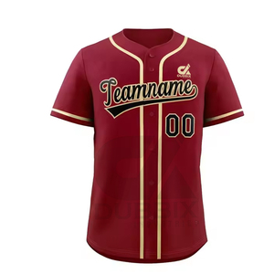 Uniforme de Béisbol 3D para Equipos Adultos, 100% Poliéster Transpirable, Nombre del Equipo Personalizado, Servicio OEM, Uniformes de Alta Calidad Más Vendidos - Product Image 2