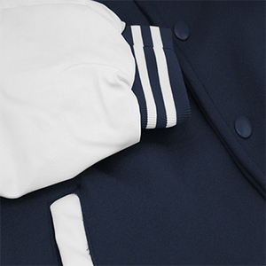 2024 personnalisé hommes hiver mode Letterman Baseball Varsity veste brodé décontracté Street Wear - Product Image 3