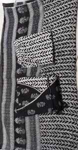 Recién llegado, pantalón Kurti de algodón elegante de diseñador de alta calidad con Dupatta con estampado y trabajo manual, exportador de moda para mujer - Product Image 3