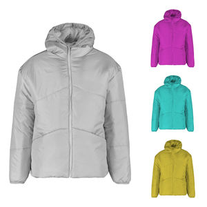 Vente en gros de vêtements d'extérieur d'hiver avec logo personnalisé Manteaux à bulles rembourrés pour hommes multicolores Veste chaude en coton isolée pour hommes - Product Image 1