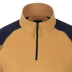 Sudadera con cremallera de cuarto con detalle de cremallera en contraste para un clima frío con estilo Sudadera con cremallera de cuarto Mezcla de algodón - Product Image 6