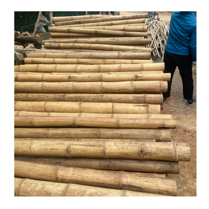 Natural Bamboo Poles For <b>Garden</b> <b>Border</b> And Decorative <b>Fencing</b> Strong Bamboo Poles For Outdoor Landscaping Projects - Product Image 3