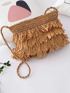 SAC À MAIN EN RAFFIA AVEC SANGLE - Product Image 2