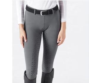 Pantalon d'équitation d'hiver imprimé en silicone à siège intégral du fabricant de haute qualité Confort amélioré Leggings de sport pour cavaliers - Product Image 1