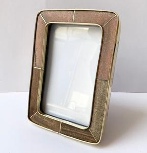 Luxury Hand carved Resin Brass & Wooden <b>Photo</b> Frames Textured Grey Picture Display Frame Special Moment MDF <b>Photo</b> <b>Holder</b> Frames - Product Image 5