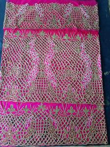 Nouveauté : Tissu George Kimono Somalien en Dentelle Brodée de Perles pour Filles, Style Africain, Fabrication de Vêtements, Vente en Gros, Exportation - Product Image 3