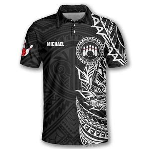 Uniformes de bowling personnalisés durables, fabriqués en polyester respirant avec un tissu à séchage rapide, sublimation et ajustement extensible - Product Image 5