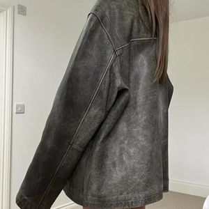 Chaquetas de Cuero de Moda para Mujer, Novedad Más Vendida, Ropa de Invierno, Chaquetas de Cuero de Manga Larga para Mujer - Product Image 4
