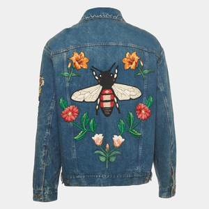 Venta al por mayor chaquetas de mezclilla de las mujeres en diferentes tamaños y colores Casual y uso al aire libre de los hombres bordados chaqueta de mezclilla - Product Image 3