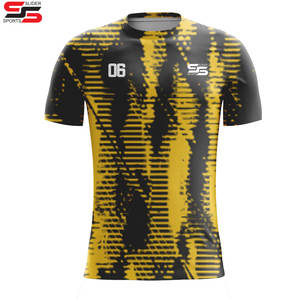 เสื้อแบดมินตันซับลิเมชันสำหรับผู้ชายเสื้อฟุตบอลเยาวชนชุดฟุตบอลสโมสรฝึกซ้อมเสื้อเจอร์ซีย์ปรับแต่งได้ - Product Image 4